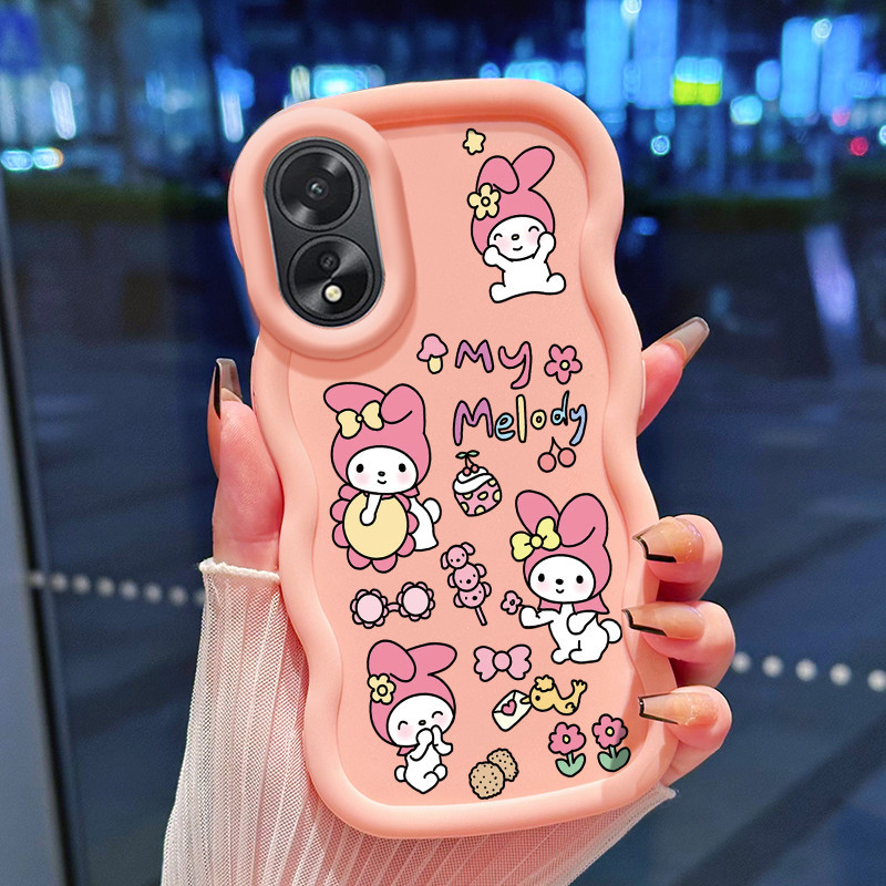 Casing Hp Untuk OPPO A18 A38 A17 A17K A16 A16s A54s A15 A15s A35 4G A55 5G A56 5G Case Casing kelinc