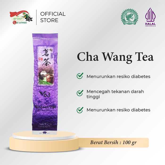 

Secrenada - Teh 63 Cha Wang Import 100 Gram