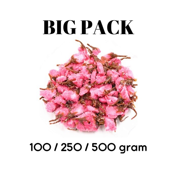 

Secrenada - Bigpack Grosir - Sakura Cherry Blossom Flower Tea 100 G, 250 G, 500 G