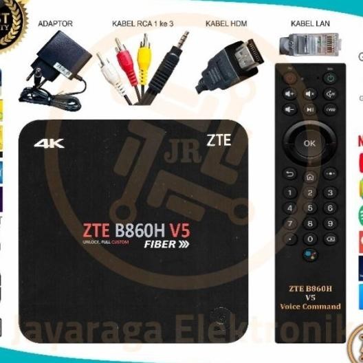 Set Top Box Android Tv Zte B860H V5 Hybrid 4K, Full Unlo,