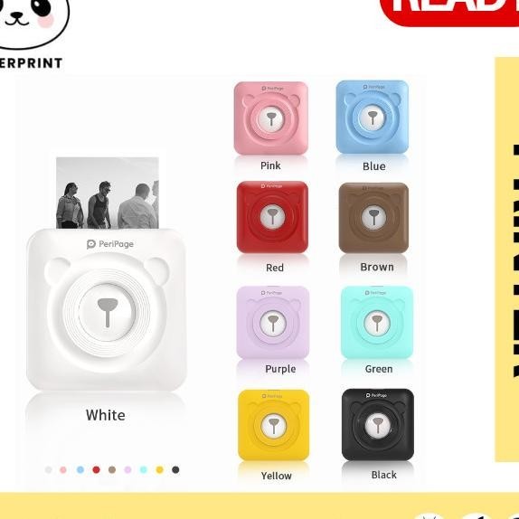 Peripage A6 203 304 Dpi 57X30 Ni Printer Bluetooth Dupe Rang