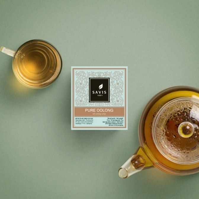 

Savis Tea Pure Oolong Tea | Foil Envelope