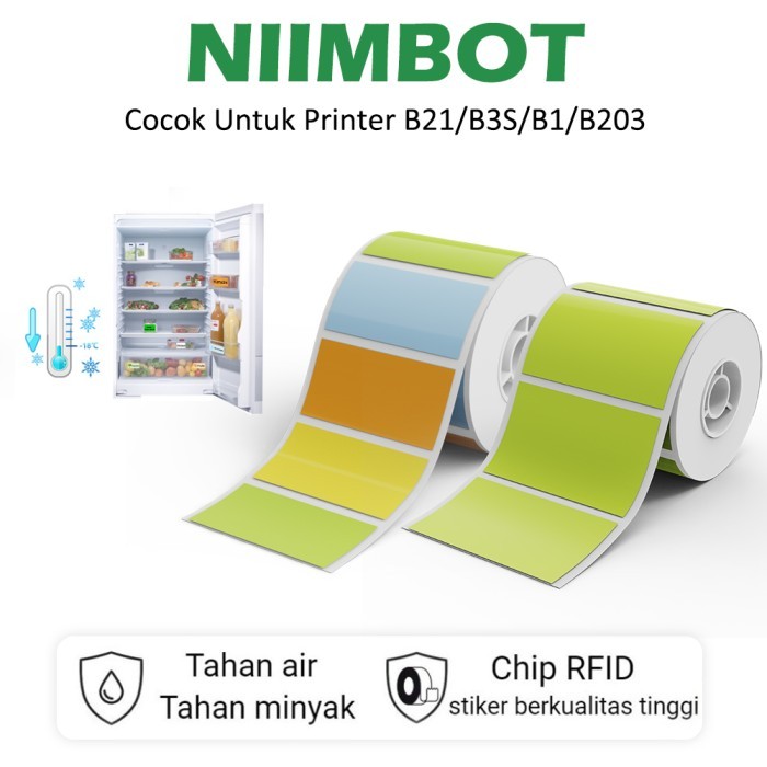

Sale Niimbot B1/B21/B3S Kertas Label Tahan Suhu Rendah