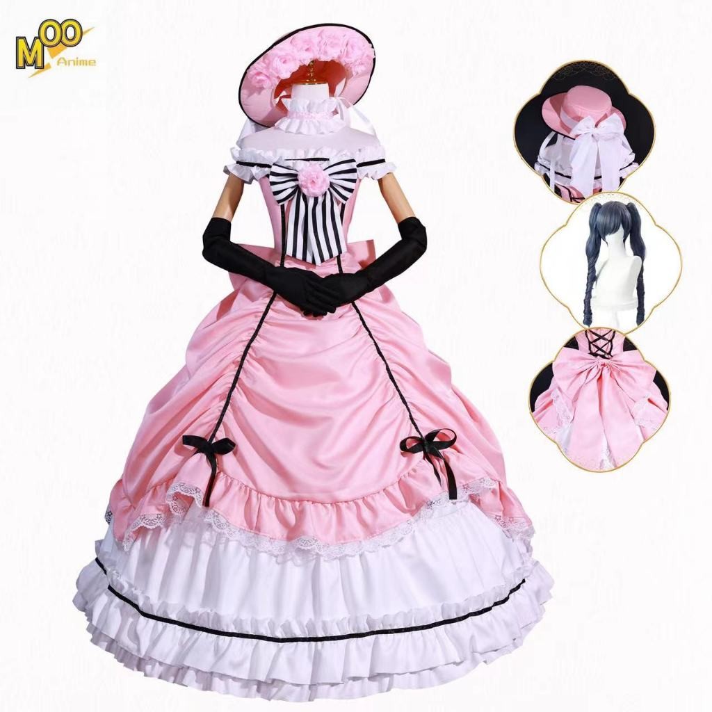 Pakaian Cosplay // Black Butler cosplay costume Ciel Phantomhive Ciel cosplay Lolita Dress Ciel High