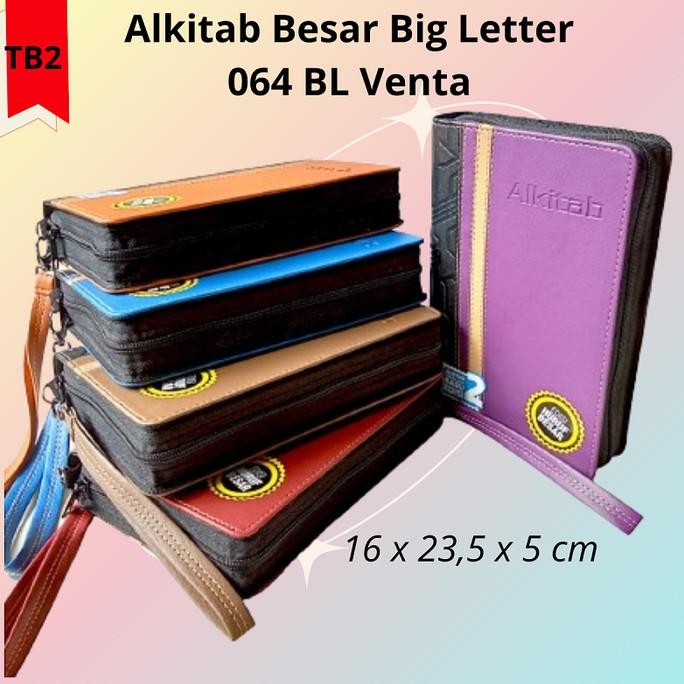 

Alkitab Kristen Ukuran Besar Big Letter 64 Venta Terjemahan Baru 2 LAI