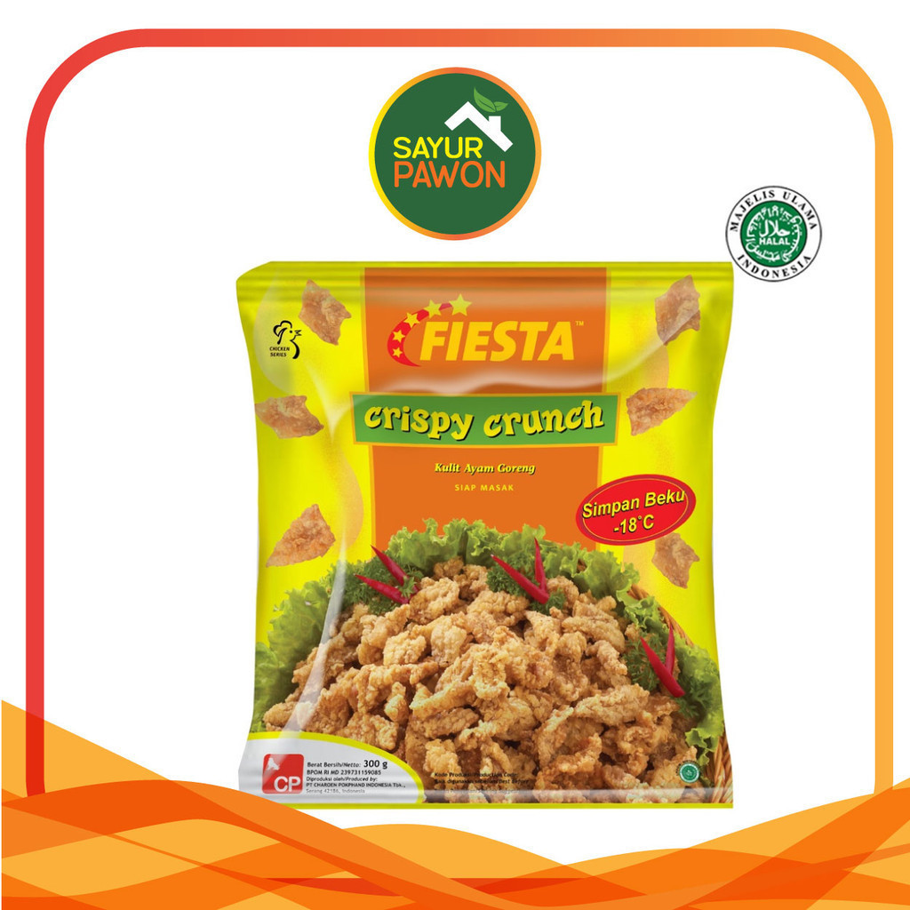 

Fiesta Crispy Crunch - Kulit Ayam Goreng 300 gram (frozen foods)