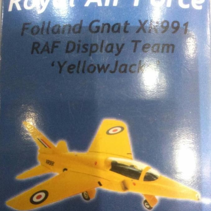 Diecast Pesawat Tempur Raf Yellowjack