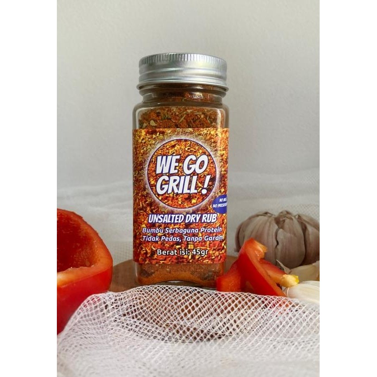 

We Go Grill - Uned Dry Rub - Bumbu Masak Instan