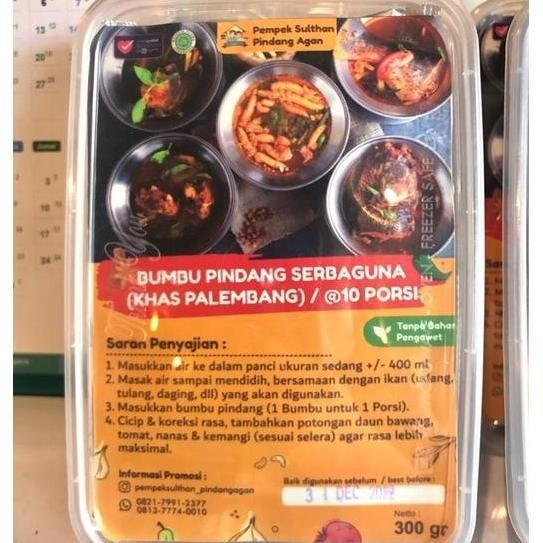 

Bumbu Pindang Instant - Pindang Khas Palembang 1 Box Isi 10 Pcs