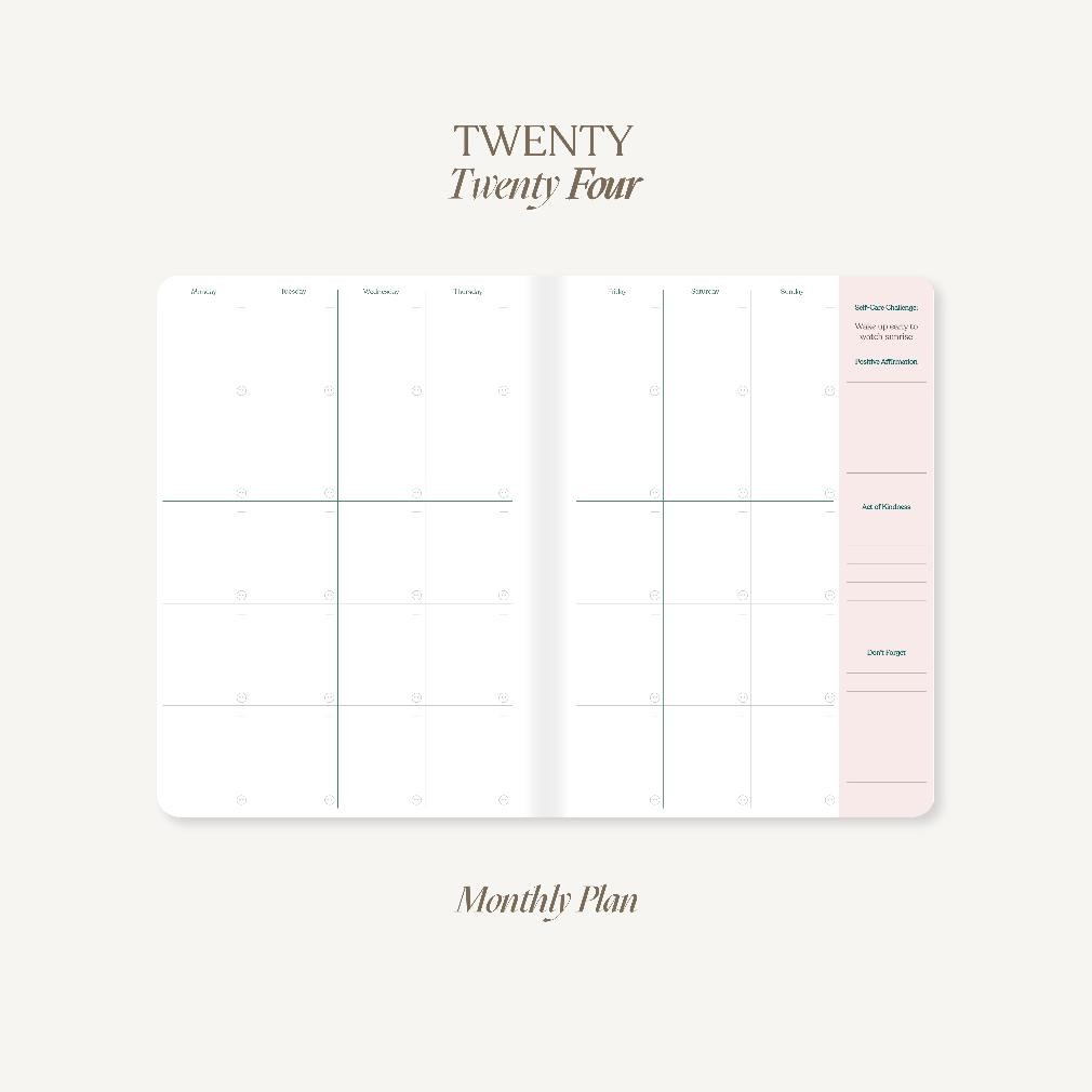 

Big Sale!!! Paperie Lab - 2024 Weekly Planner Agenda - Leather Hemat