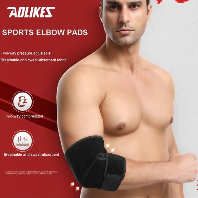 

Aolikes 7940 Elbow Support Dekker Sleeve Deker Pelindung Siku Tangan
