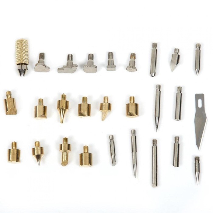 

Azalia Terlaris 35Pcs Alat Lukis Bakar Wood Burning Pen Pyrography Set Pen