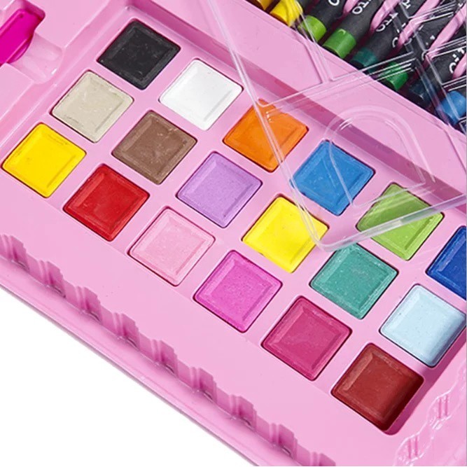 Azalia Termurah Alat Lukis Set 208 Pcs Alat Menggambar Melukis Anak-Anak Art