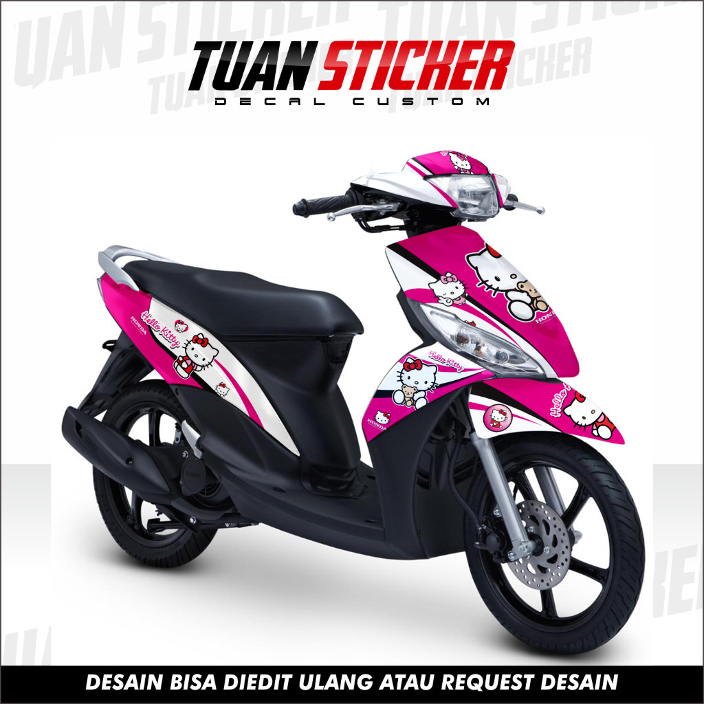 Decal Mio J Full Body Stiker Mio J Variasi Full Body Striping Mio J Variasi kode kosong enam