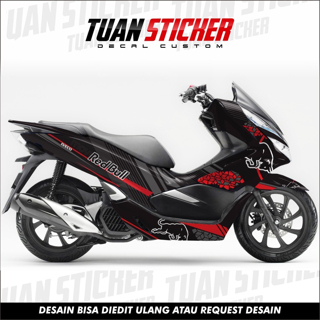 Sticker decal PCX , Striping PCX , Sticker PCX , Sticker Honda PCX boll