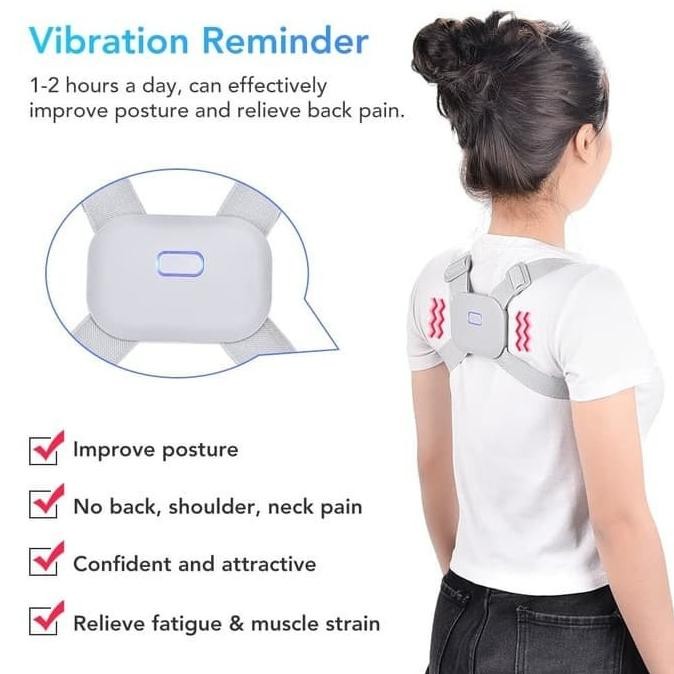 

Smart Posture Corrector Adjustable Vibration Back Posture Corrector