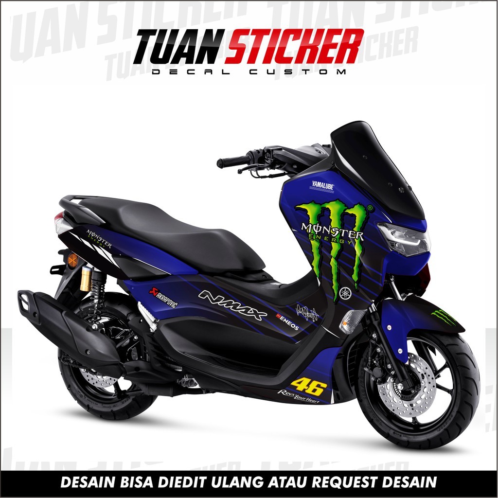 Sticker Striping Decal Yamaha nmax 2020 2021 2022 2023, Sticker Decal nmax 2020 2021 2022 2023, Stic
