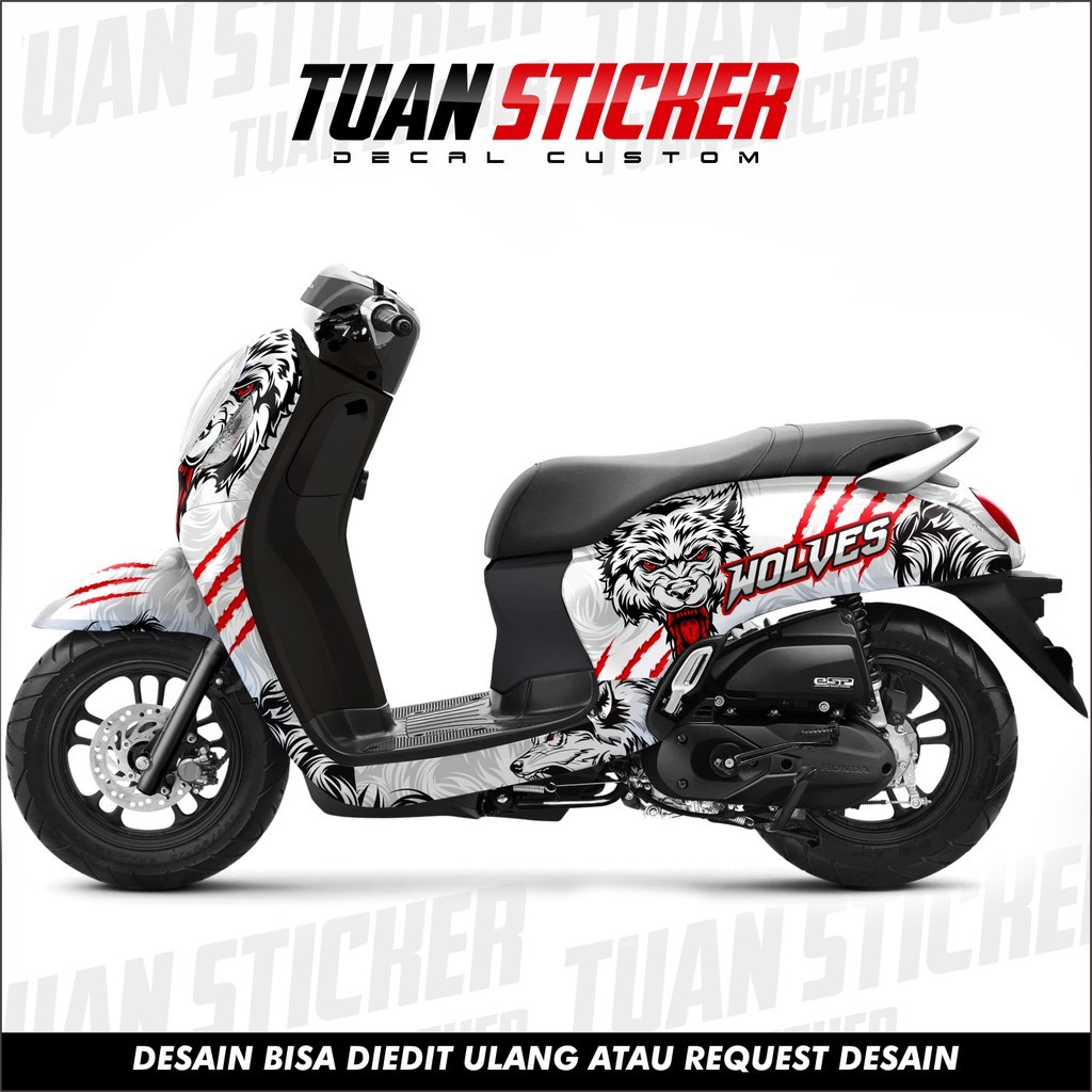Sticker Striping Decal Scoopy 2021, sticker scoopy 2021, striping scoopy 2021 stiker scoopy 2021 WLF