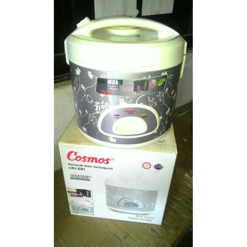 Cosmos Rice Cooker Crj 681 Harmond