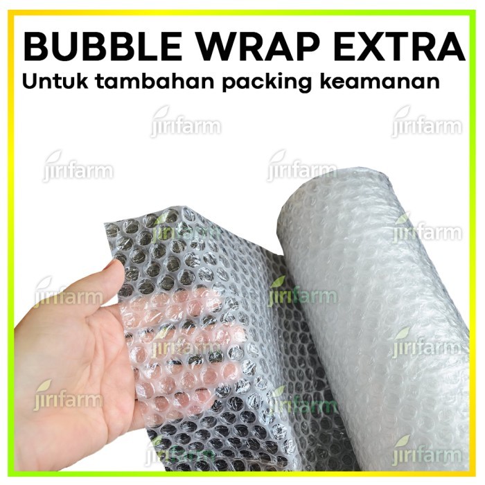 

packing tambahan bubble wrap