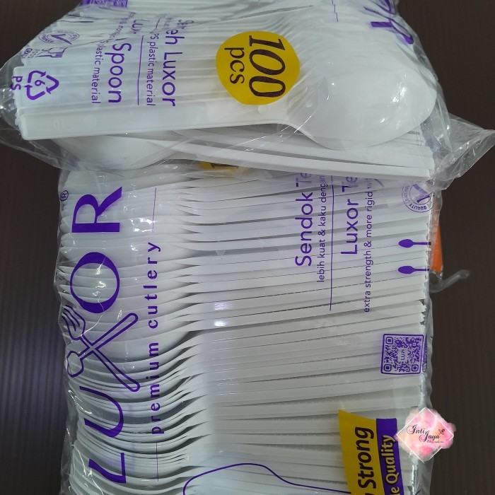 +++++] SENDOK TEH LUXOR PLASTIK