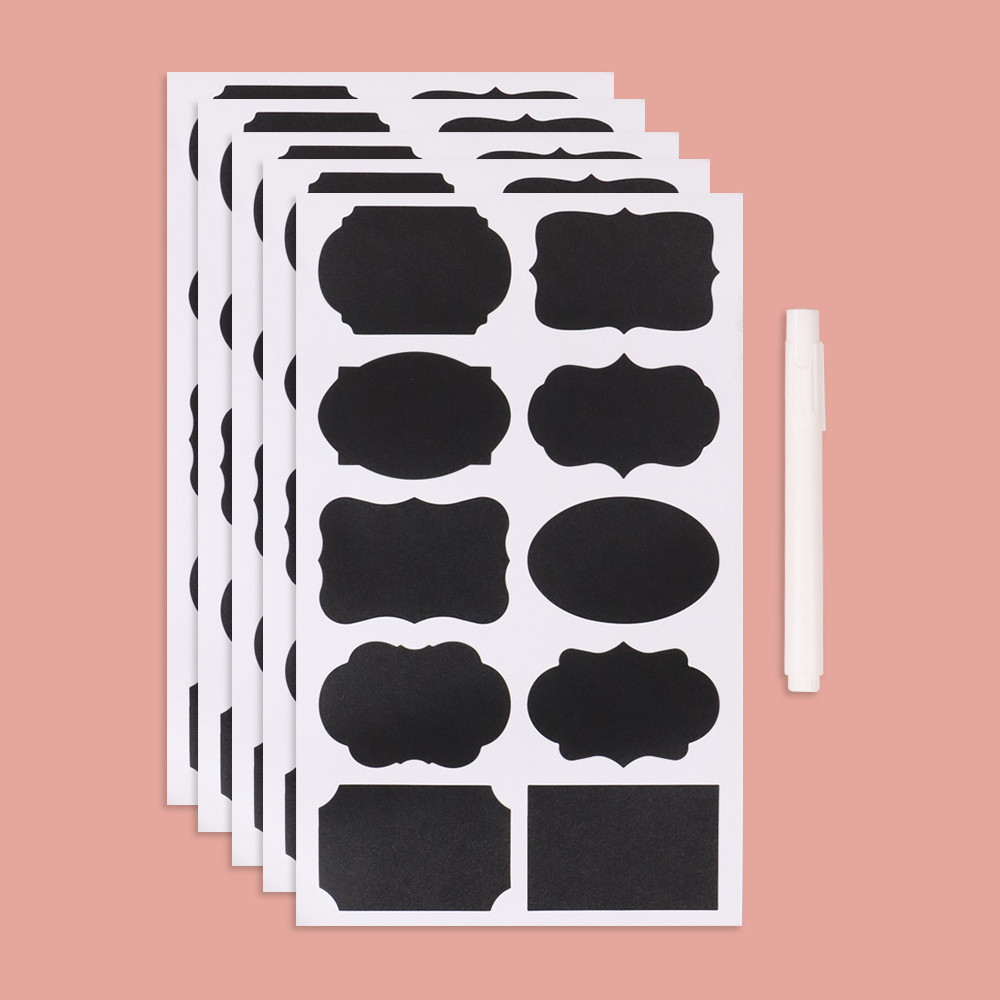 

Stiker Label Blackboard Papan Tulis Removable 50 PCS
