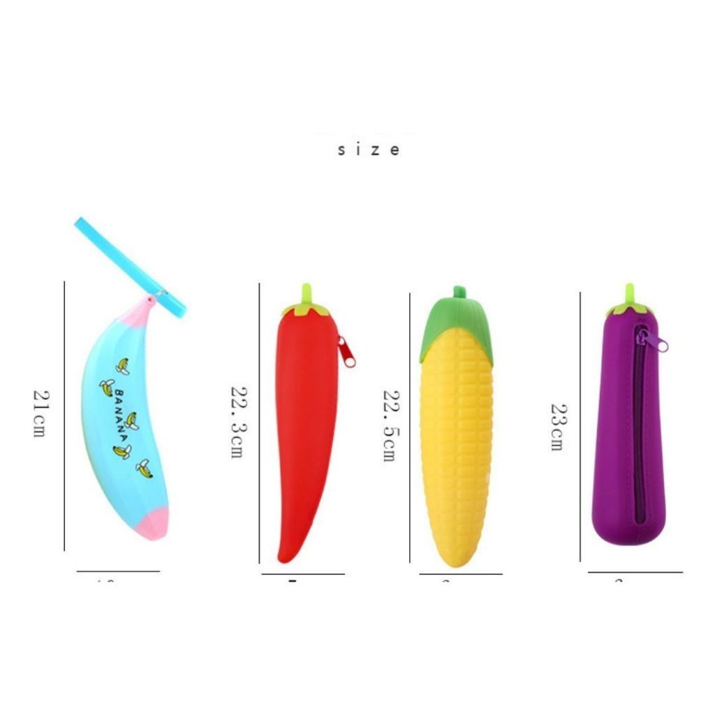

JH2 JB - TEMPAT PENSIL SELETING PENCIL CASE DOMPET EL BUAH LUCU SEKOLAH KANTOR STY7003 L4W