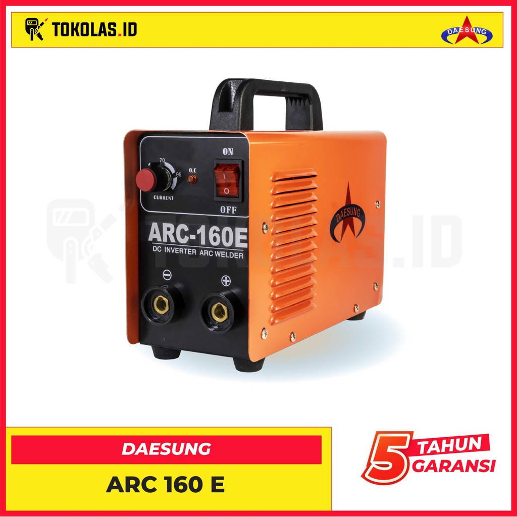 Mesin Travo Las Inverter Daesung MMA ARC 160 E ARC160 ARC-160