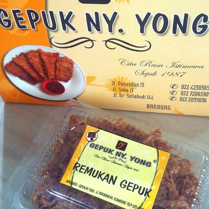 

Remukan Gepuk Ny Yong - 100gr [Frozen]