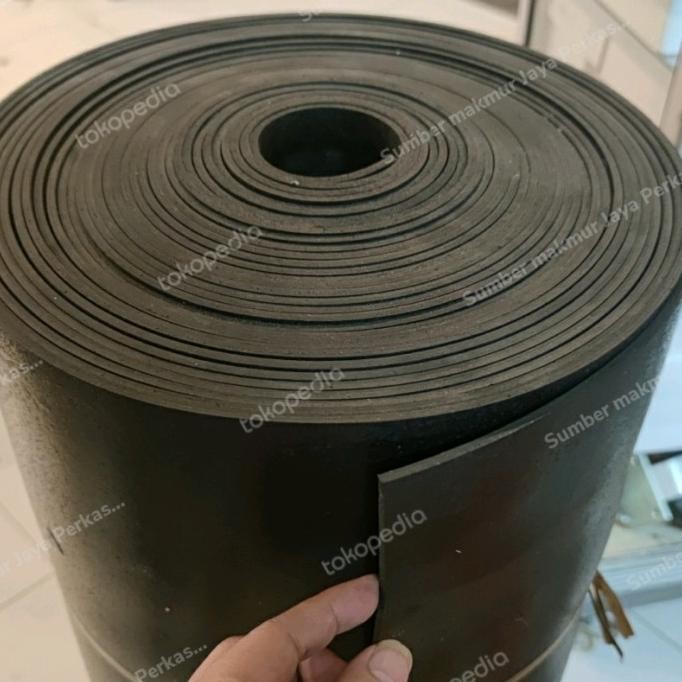 

Rubber Sheet Hitam ( Karet Hitam Lembaran ) 4Mm X 50Cm X 100Cm
