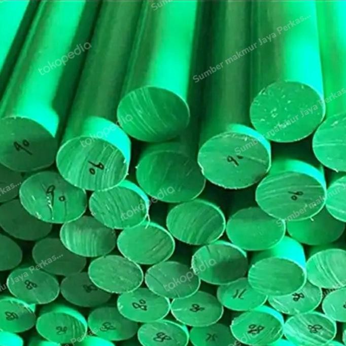 

Hdpe Rod Hijau ( Nylon Pe Batangan Hijau ) 45Mm X 100Cm
