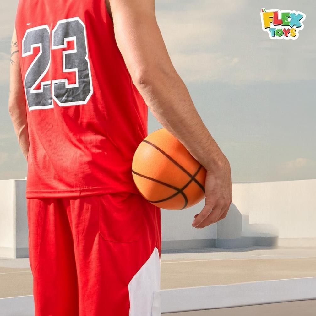 PK32 Mainan Bola Basket Anak Size 5 - Sillent Ball Bola Basket Kedap Suara - Bola Basket Outdoor - B