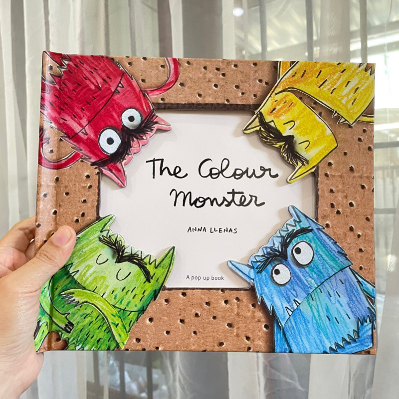 The colour monster POP UP BOOK