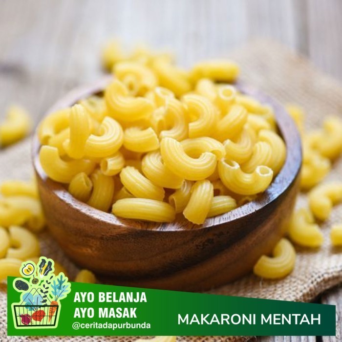 

Makaroni Mentah per bks