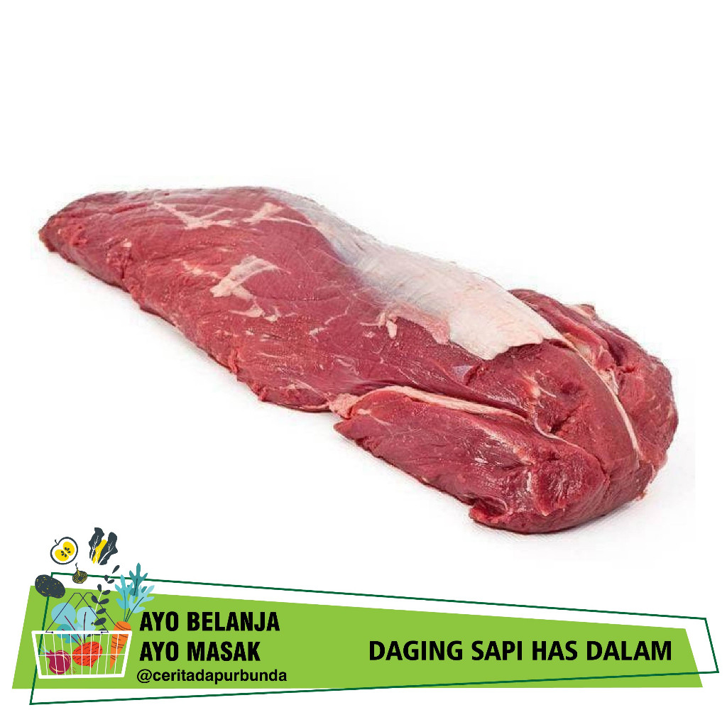 

DAGING SAPI HAS DALAM FRESH LOKAL [per 250 gram]