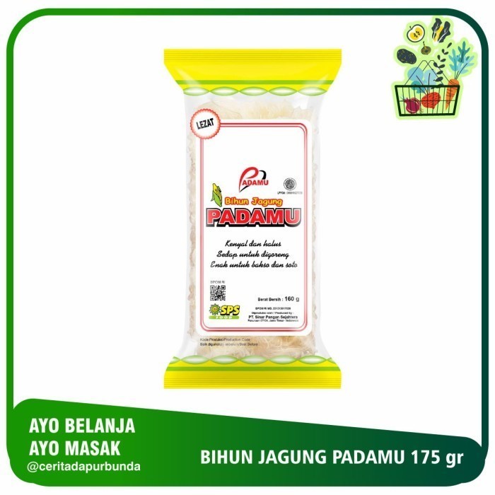 

BIHUN JAGUNG PADAMU 175 gram