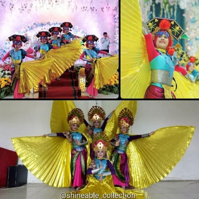 sayap alat tari kerub import