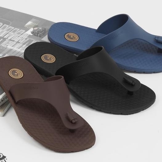 Sandal Jepit Pria Full Karet - Sandal Camou Theo Series