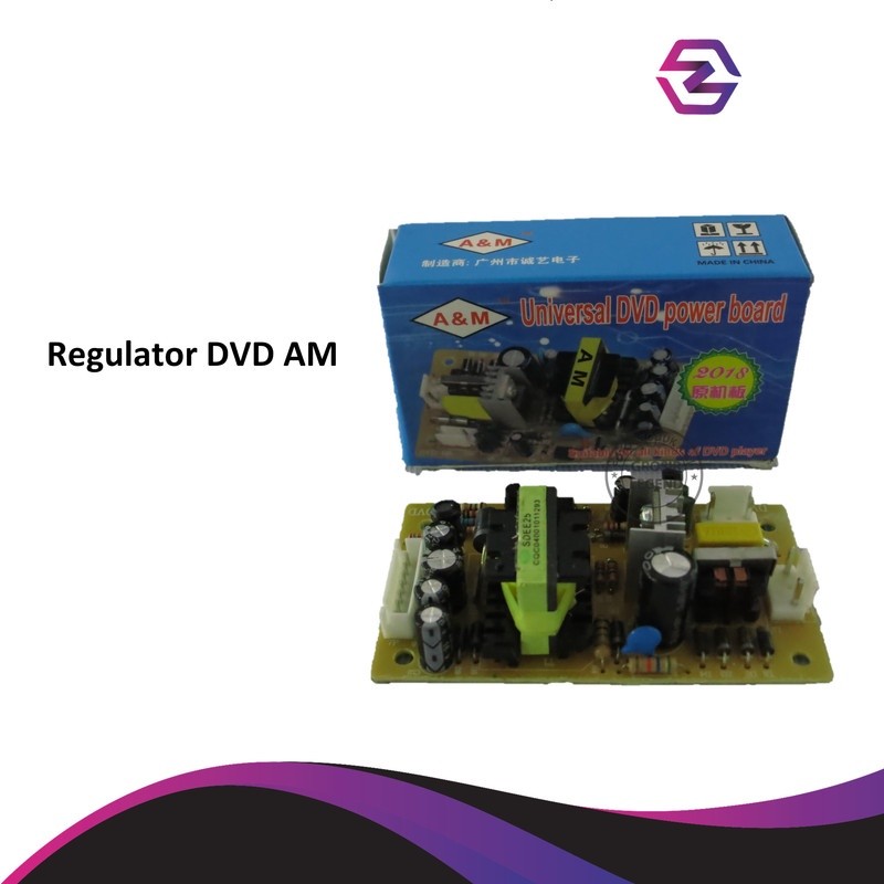 Regulator power supply DVD universal serbaguna