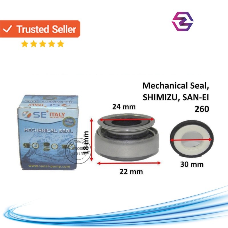 Mechanical seal SHIMIZU SAN-EI 260