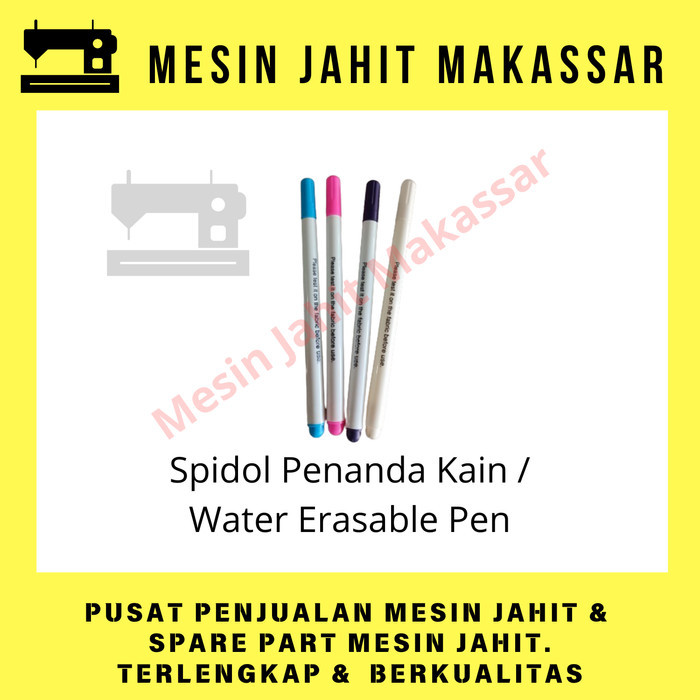 

] TERMURAH Spidol Penanda Kain / Water Erasable Pen
