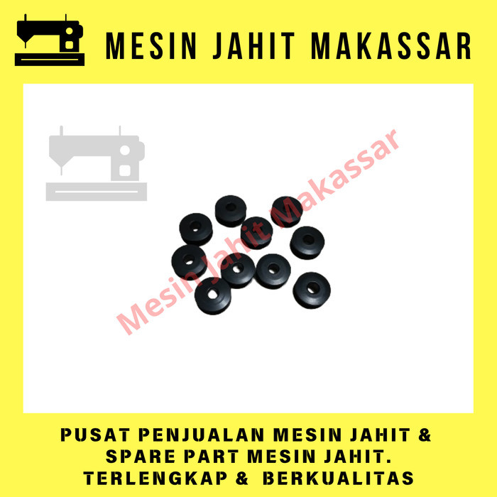 

+++++] [ISI 10 PCS] Spool Aluminium Warna Hitam Untuk Mesin Jahit Typical Kualitas Bagus