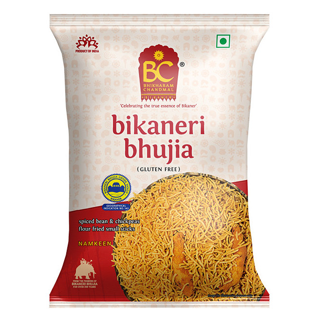 

Produk Unggulan] BIKANERI BHUJIA BHIKHARAM CHANDMAL 200G / Namkeen / Indian Snacks