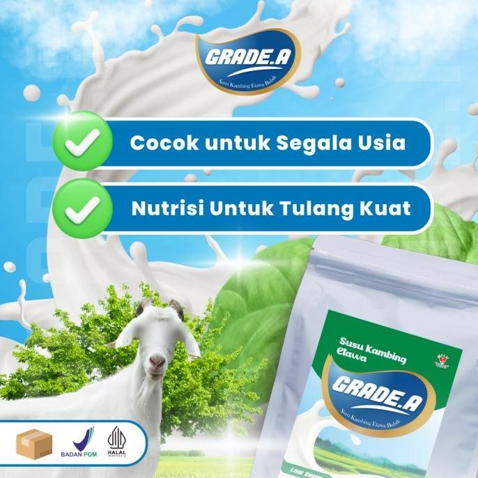 

SUSU KAMBING ETAWA GRADE A 1KG NON SUGAR H24S