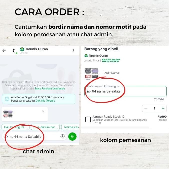 

Al Quran A5 Terjemahan latin per kata Sampul tosca 38 free custom nama