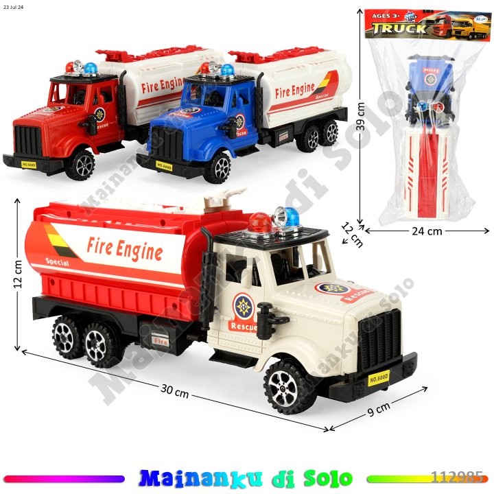 [Mainanku] Truk 31 cm Friction Truck Mainan Truk Mainan Anak