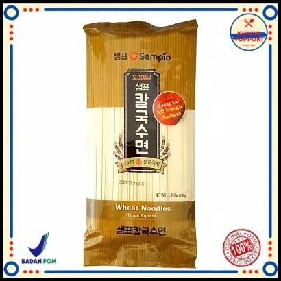 

Wheat Noodles Thick Square 650 G Mi Kering Sempio Kalguksu Jjajang