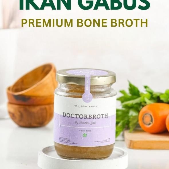 

Gabus Fish/ Ikan Kutuk Bone Broth- Kaldu Tulang Doctor Broth Kebayoran