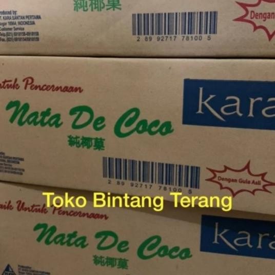 

Nata De Coco Kara 1 Dus Karton Isi 6 Bungkus X 1 Kg/1000 Gr Plain