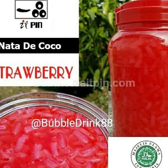 

Itpin Nata De Coco Strawberry 3.5Kg